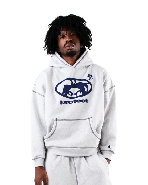 NAVY BRUDDA HOODIE