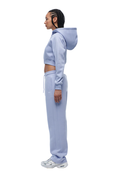 WMNS CROPPED ZIP HOODIE SOFT VIOLET
