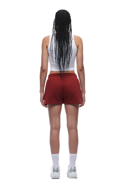 WMNS SHORTS ORBIT RED