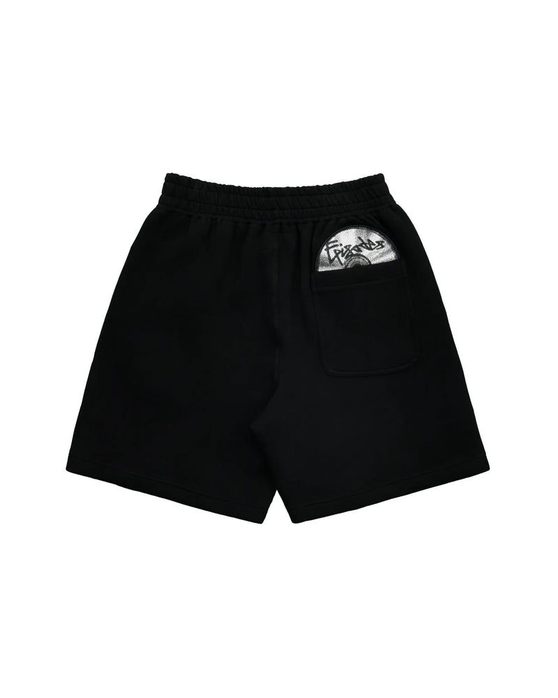 Disc Baggy Shorts Black