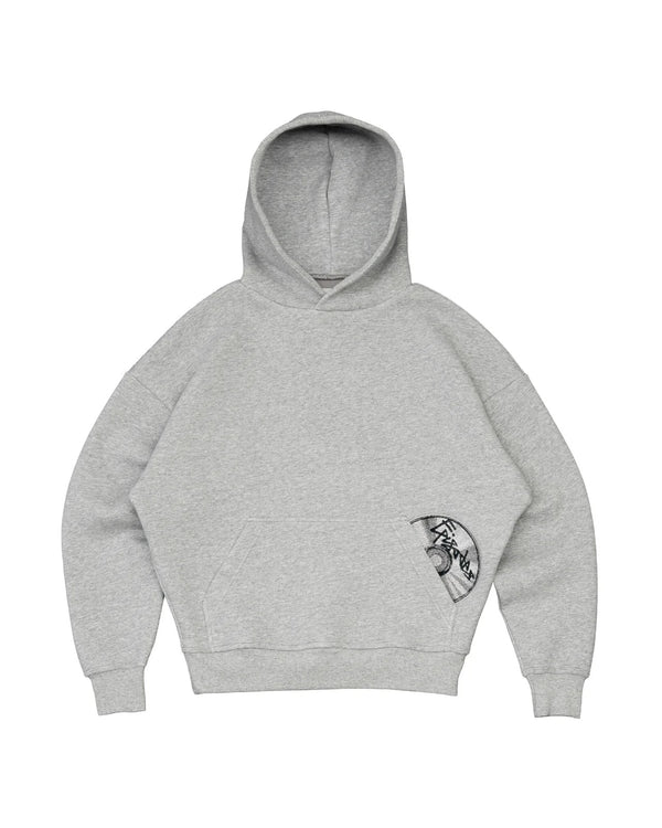 Disc Hoodie Grey